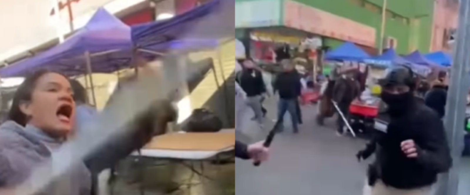 Guardias municipales fueron agredidos durante fiscalización a vendedores ilegales en Meiggs